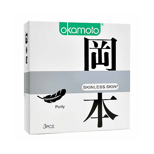 Okamoto Purity 3pcs / ស្រោមអនាម័យ 